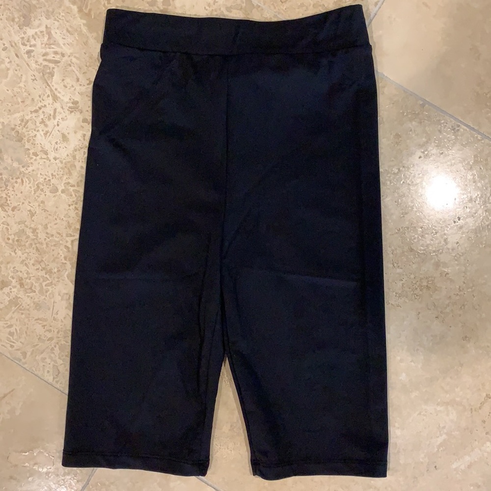 Zara Size Small black yoga/ biker athletic style shorts